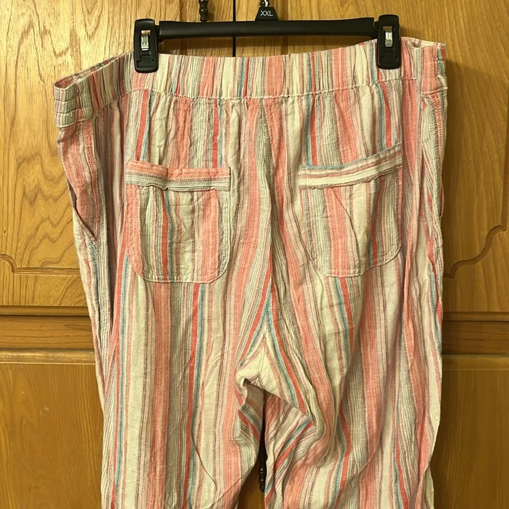 Purple & More striped linen and ants size 1X - Picture 3 of 6